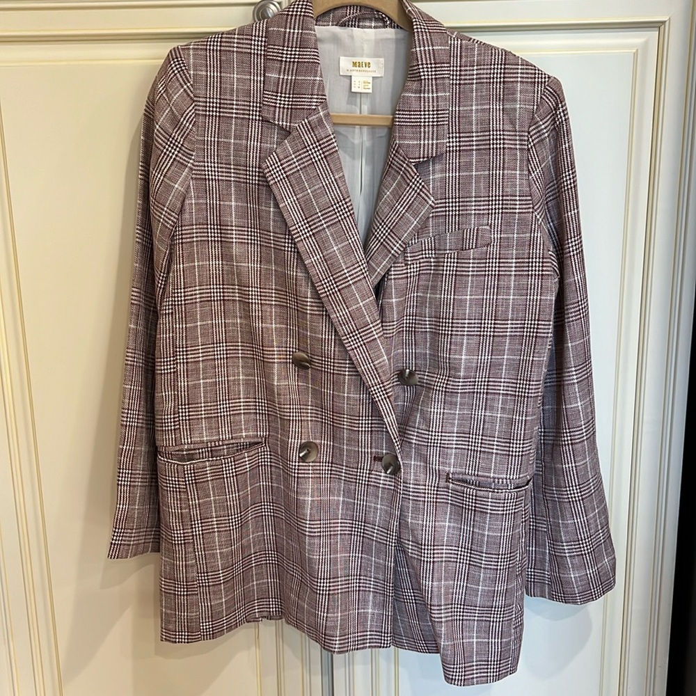 Maeve Double-Breasted Blazer